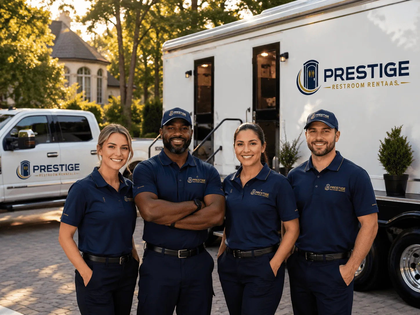 Trusted Luxury Portable Restrooms company in Bennett, IA